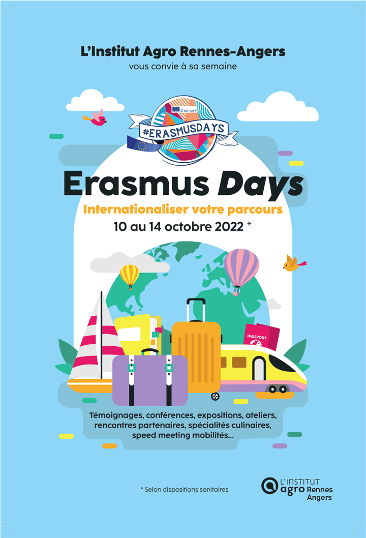 Affiche ErasmusDays 2022