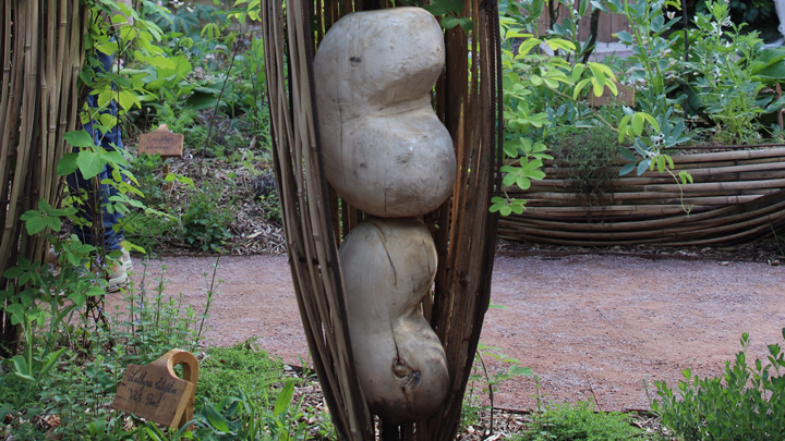 Entrée du jardin