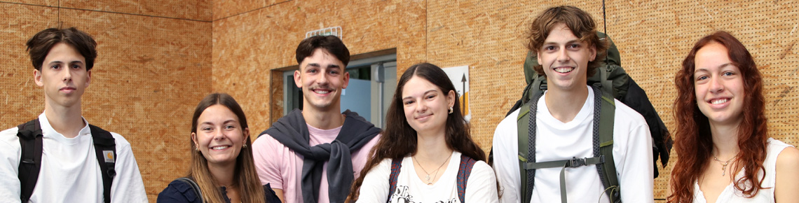 Elèves lors de la rentrée