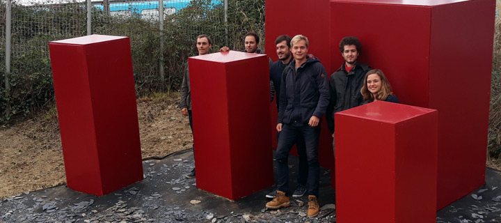 Les étudiants en action