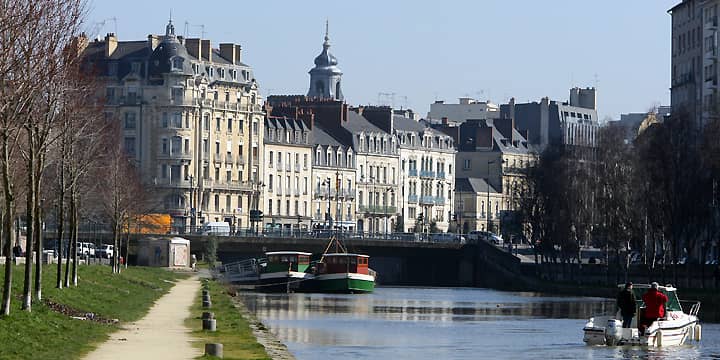 Rennes - les berges Saint Cyr