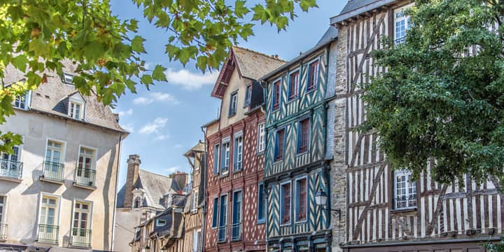 Rennes - Maisons à colombages