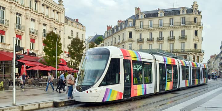 Tramway à Angers
