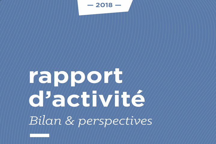 Couverture du rapport d'activités